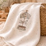 The Storybook Muslin Swaddle