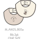 Curious Robin Bib Set – 2-Pack