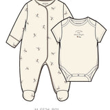 Oatmilk Charm Newborn Set